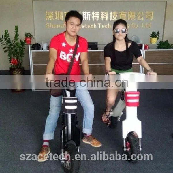 CE Approved 350W / 500W Motor ET Fashion Foldable Electric Bicycle photo-5