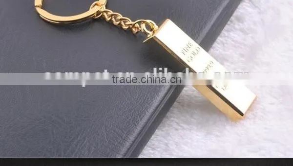 Gold Key Ring Keychain Millipede BRIC Key Buckle Gold Key Chain photo-4