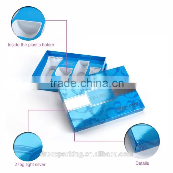 275g Light Silver Paperboard Popular Cosmetic Packaging in GuangZhou photo-5