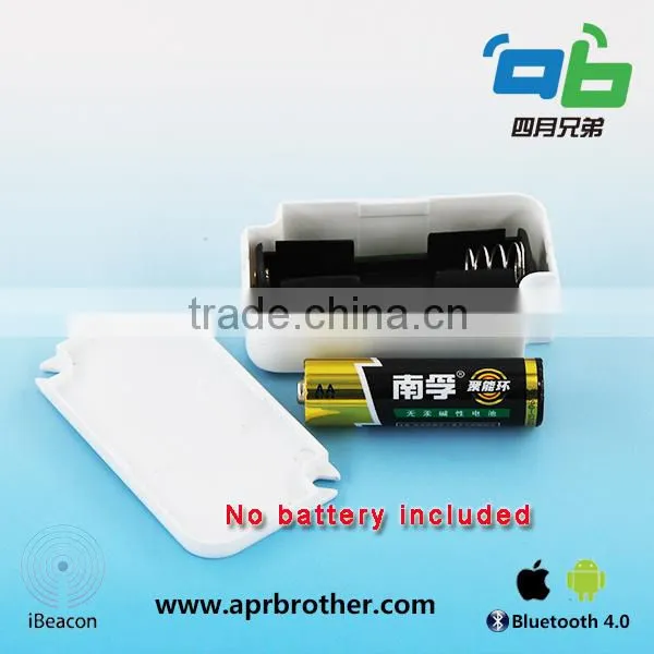 China Bluetooth 4.0 IBeacon Support IOS And Google Eddystone Smallest IBeacon With AA Battery Holder Ibeacon photo-2