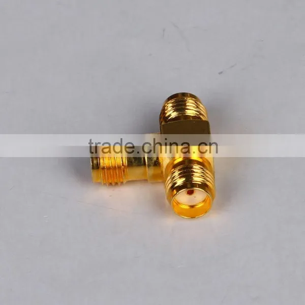 Manufacturer China SMA t Shape 3 Pin Connector photo-3