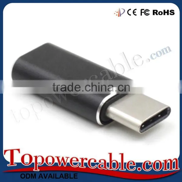2016 OEM Aluminum USB C to Micro USB Convert Connector photo-5