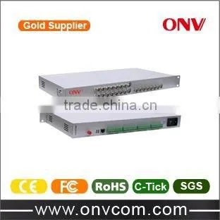 24CH Video Fiber Optic Transceiver