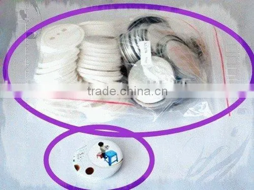 Pin badge materials