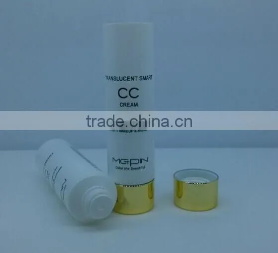 Dia 19MM Packing Tubes for Cosmetics, White PE Tube With Screw Cap photo-2