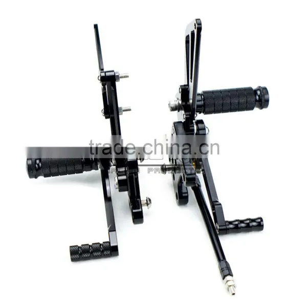 ARS-K1 Top Quality CNC Alloy Aluminium Adjustable Motorcycle Foot Rests for Suzuki GSX-R750/600 photo-3