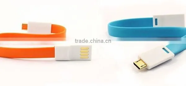 Wrist Bracelet Charging Cable Bracelet for Android Smartphone photo-3