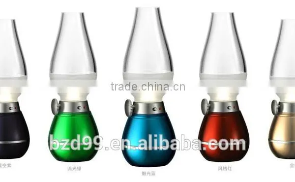 Traditional Blow Control USB Rechargeable Antique Cut Glass Oil Lamps / Best Promotional Gift and Traditional Meeting photo-5