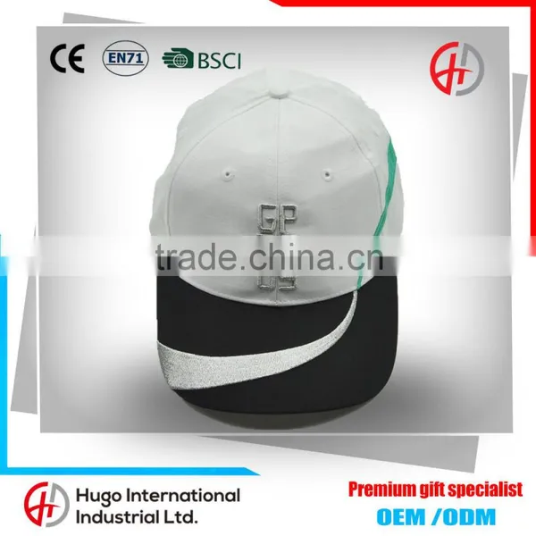 Top Quality Popular Unisex Promotional Custom Silver 3D Embroidery Brimless Monogrammed Baseball Hat photo-3