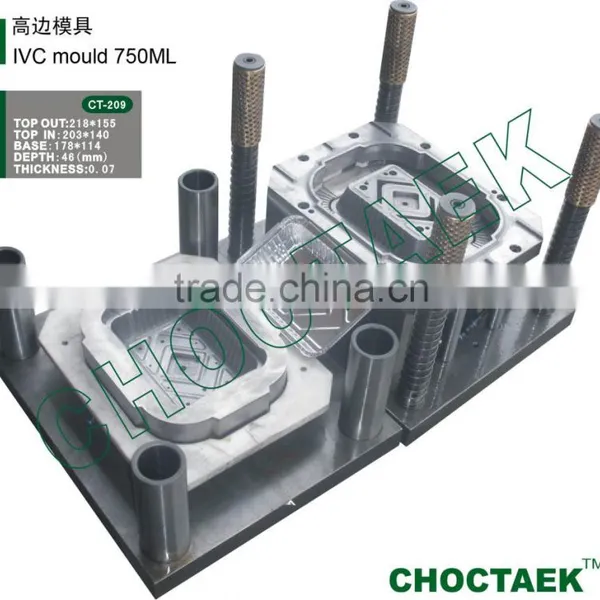 IVC 750ml Aluminium Foil Container Mould