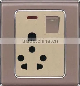 One Gang 6/16 Socket with Indicator Switch