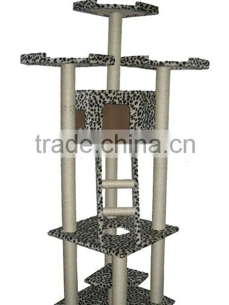 80" Cat Tree Condo Scratcher Post photo-3