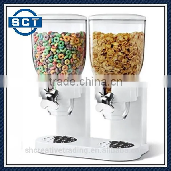 Cereal Dispenser Dry Food Double Dispenser photo-2