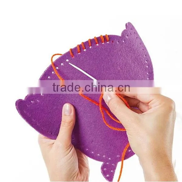 High Quality Cheap Colorful Plastic Sewing Needles For Adults And Children photo-5