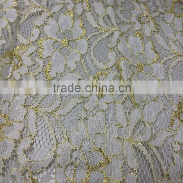 2015 Jiaxing Stretch Lace Fabric photo-4