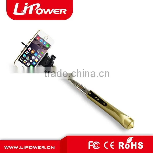 2015 Selfie Stick Extendable Monopod Selfie Stick Tripod for IPhone 6 Use Your LOGO Accepted photo-5