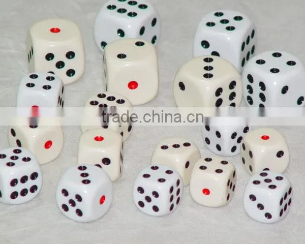 Hot Sale Custom White-black Dice and Number Dice photo-5