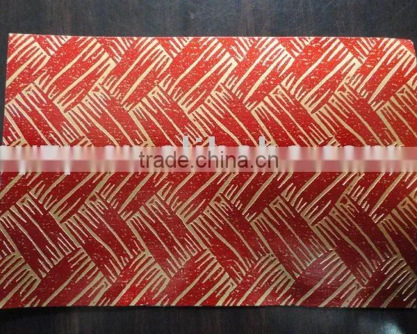 Decorative Aluminum Foil or Metallized Paperboard for Boxes Packing