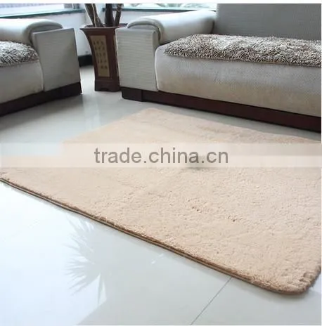 Living Room Mat Soft Chenille Rugs With Anti-slip Base Simao