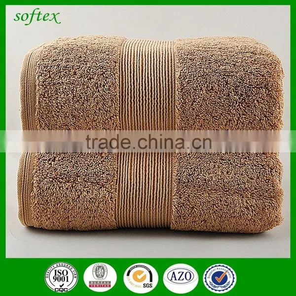 China Wholesale Thick Terry Solid Color Cotton Bath Towel photo-2