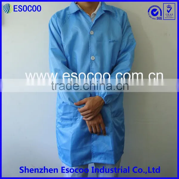 China Supplier ESD Cleanroom Suit in Lint Free Work Shop