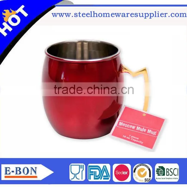 High Quality Classical Stainless Steel Color Mule Mug for Standard Life photo-5