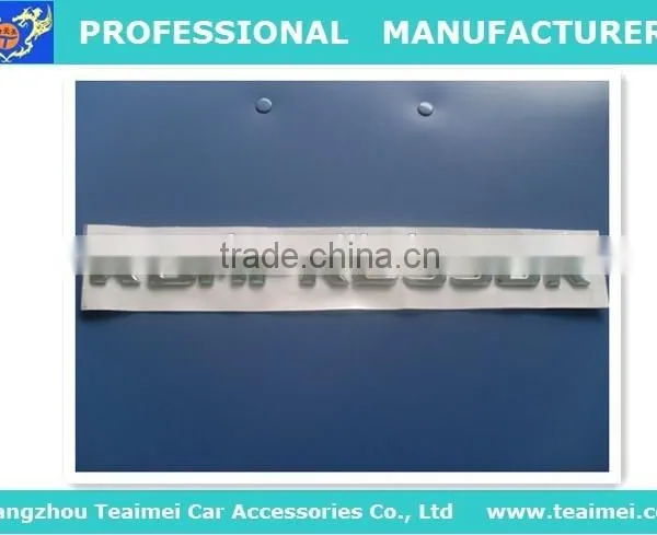 Custom Car Badge Car Plastic Badge Letter Badge for Cars photo-4
