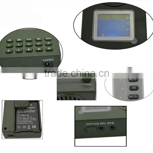 Bird Song Mp3 Player, Bird Sound Mp3 Player With Remote,Built in 1800mah Battery Supplier's Choice photo-6