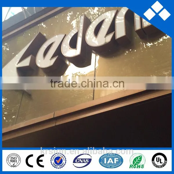 Hot Sale Painting Stainless Steel Sign Seiko Metal Alphabet Channel Letter photo-3
