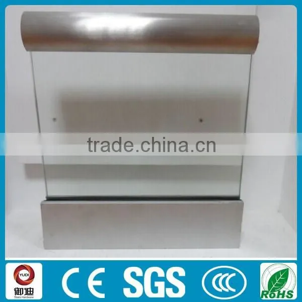 Modern Exterior Used Aluminum u Base Channel Shoe Glass Balustrade photo-2
