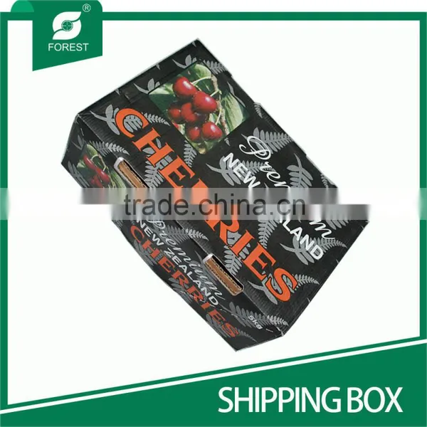WAX-COATED CORRUGATED SHIPPING BOX FOR MOVING FRESH VEGETABLE AND FRUITS photo-6