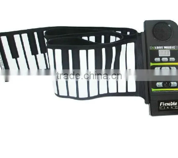 Musical Instrument 88 Keys Roll up Piano
