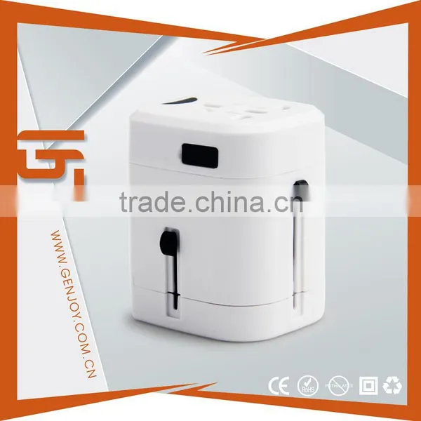 Universal Usa Travel Adaptor With Electrical Switch Socket 2500Ma photo-3