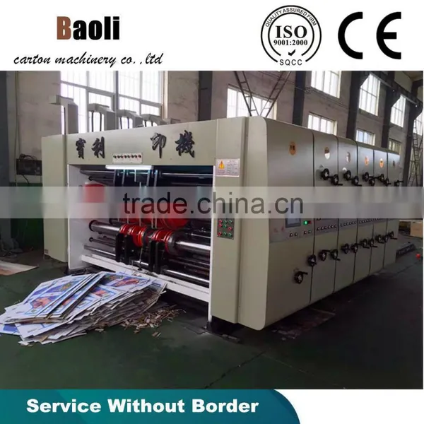 High Efficiency Automatic 5 Color Corrugated Carton Flexo Printer Slotter Die Cutter Machinery photo-4