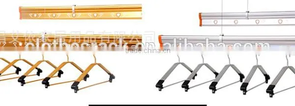 Balcony Automatic Metal Hanger Rack Hanging Clothes Airer photo-2
