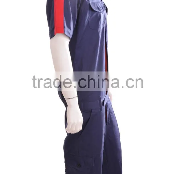 Low Price Navy Blue Comfortable Cotton Mechanic fr Coverall photo-2