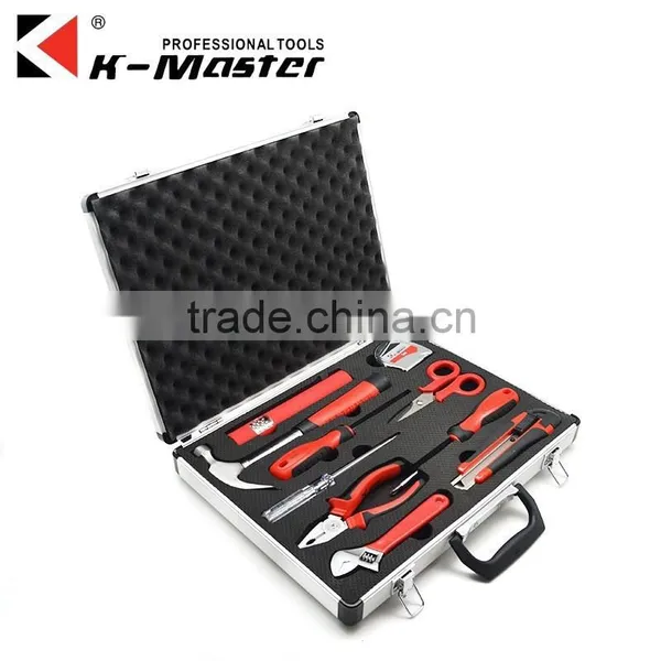 K-Mastet Factory Direct Sales 10 Pcs High Quality Household Hand Tool Set Aluminum Alloy Tool Box photo-5
