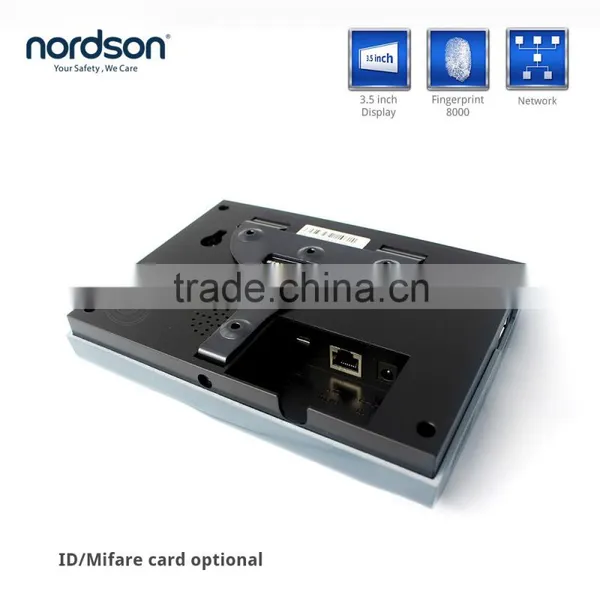 3.5 Inch TFT Screen 12V Biometric Fingerprint Time Attendance System Employee Fingerprint Attendance Machine Price photo-3