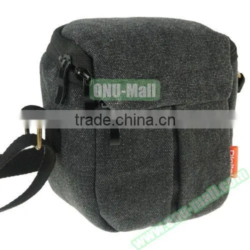 Top Quality Digital Camera Canvas Bag Portable Bag China Price, Size: 13.5cm x 9cm x 14cm photo-2