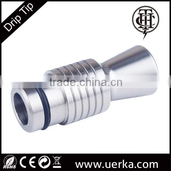 Atomizer Ceramic Coil e Cigarette TA-005 THC Titanium Alloy Tank Replaceable Drip Tip photo-3