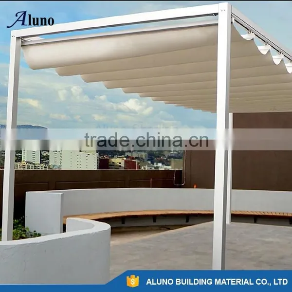 Motorized Pergola Awnings / Folding Motorized Pergola Awnings photo-2