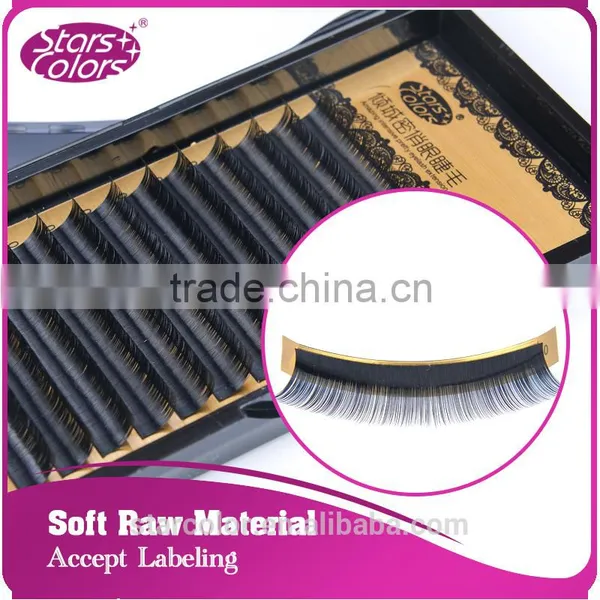 Black Diamond Popular Thickness Prime Silk Lash Eyelash Extensions 0.07