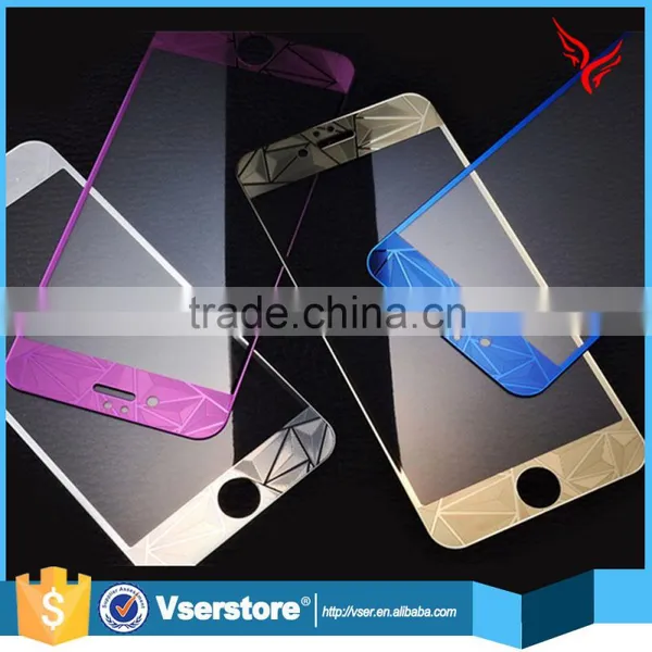Factory Price Clear Anti-glare for Iphone4 4s 0.33mm 2.5D Color Tempered Glass Screen Protector photo-6