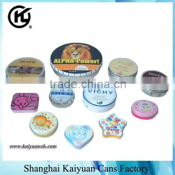 High Quality Candy Gift Tin Can Box (various Lids and Printing) photo-5
