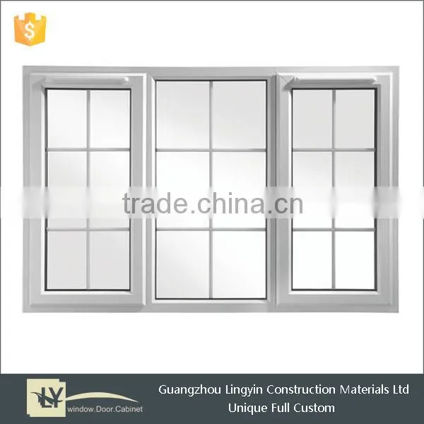 2016 Pvc Window Grill Design Double Glazed Glass Window photo-2