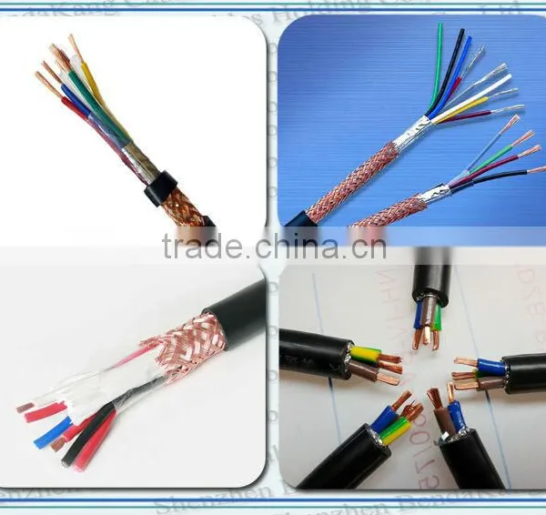 Copper Conductor Tinned Copper Braid Control Cable