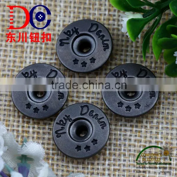 Gunmetal Press Hidden Snap Button for Jeans Wear and Casual Clothing photo-5