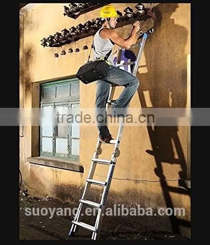 Aluminum Little Giant Ladder, en 131 Multi-purpose Aluminum Ladder 4*3 4*4 4*5 photo-6