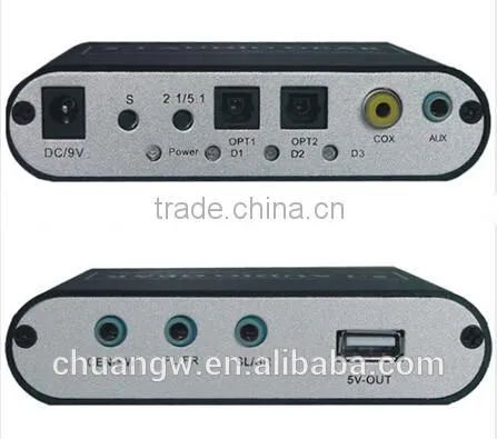 2015 Hot Sales!!!! 51A DTS Digital Audio Decoder,converter,digital to Analog Audio Decoder With Good Quality photo-2