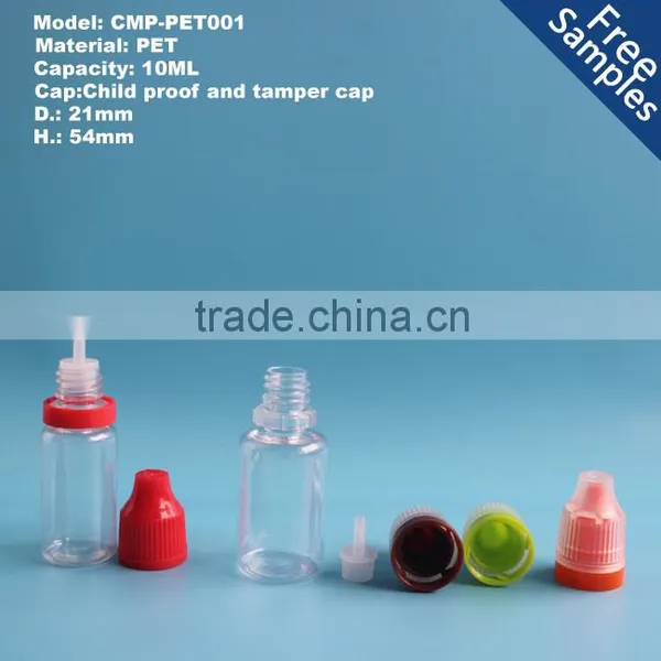 10ml PET Empty e Cig Liquids Plastic Smoke Oil Dropper Bottle photo-2